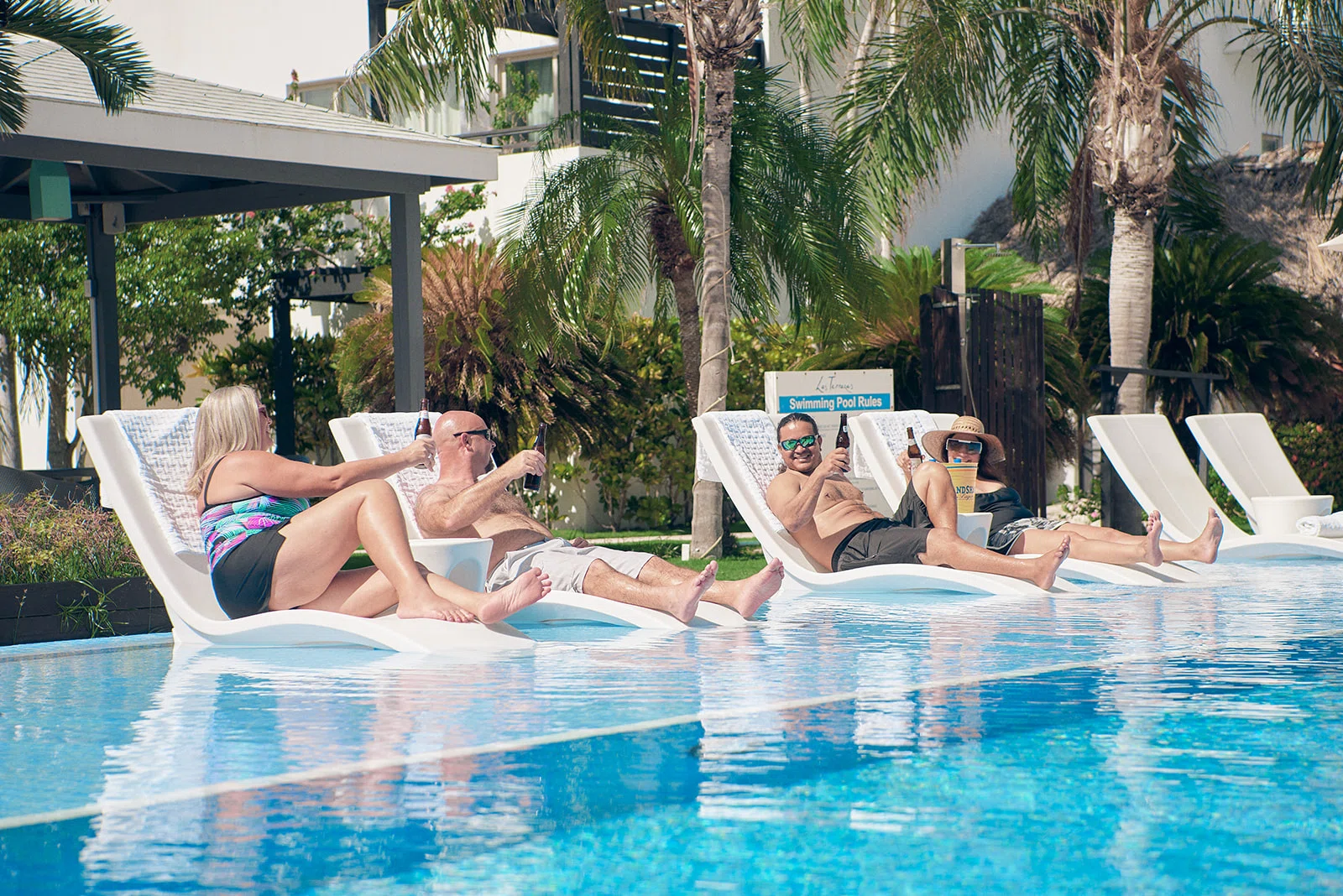 Resort amenities background image